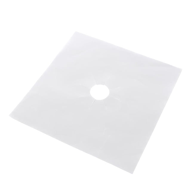 Cubiertas para quemadores de estufa de gas, 6 UDS., Cubierta Superior Reutilizable Para Estufa, Protectorados Antiadherentes de Fibra de Vidrio para, 10,6 Pulgadas