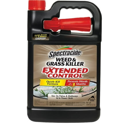 Spectracide Weed and Grass Killer with Extended Control, 1-Gallon