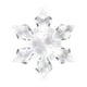 thumbnail image 2 of Herunwer Clear Acrylic Snowflake Decorations with Hole Mini Crystal Ornaments for Christmas Tree Wedding Hanging and DIY Crafts, 2 of 6