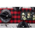 thumbnail image 5 of Contemporary Home Living Buffalo Check Cotton Christmas Table Runner - 108" - Red and Black, 5 of 8