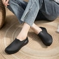 thumbnail image 4 of XIMIN Women's Waterproof Non Slip Lightweight Chef Shoes Food Service Kitchen Shoes Slip On Gardening Shoes Outdoor Footwear for Camping and Yard Work, 4 of 7