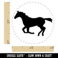 thumbnail image 2 of Horse Running Solid Self-Inking Rubber Stamp Ink Stamper - Brown Ink - Mini 1/2 Inch, 2 of 7