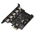 thumbnail image 4 of Pci-E A 5 Puertos Usb 3.0 Conector De Tarjeta De Expansión Pci Express De 19 Pines Sweethay EL007384-00, 4 of 6