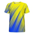 thumbnail image 5 of Qertyioot T-shirt à Manches Courtes Imprimé pour Hommes Col Rond Mode Décontractée Manches Courtes Liquidation, 5 of 5