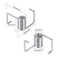 thumbnail image 3 of Unique Bargains Timing Belts Tensioner Torsion Spring for 3D Printer 6mm Width GT2 Belt 20PCS, 3 of 4