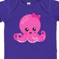 thumbnail image 4 of Inktastic Cute Octopus, Little Octopus, Baby Octopus, Hearts Girls Baby Bodysuit, 4 of 5