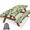 Palm Leaves, variant on Picnic Table Cover with Bench Covers, Camping Essentials Hawaiian Luau Tropical Palm Leaves Flower Butterfly Windproof Fitted Tablecloth Cover with Elastic Edge for Outdoor, 3 PCS, (30"x60")