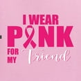 thumbnail image 2 of Wild Bobby, I Wear Pink for My Friends Survivor, Breast Cancer Awareness, Front and Back Men Graphic Tee, Light Pink, 3X-Large, 2 of 4