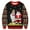 Black, variant on Hoodies for Men Men's Happy Christmas Day Clothing 3D Digital Print Men's Crew Neck Sweatshirt Work Out Jacket Oversized Sweat Shirts Sporting Pullover Outfit Style Sweat Jacket Zip up Comfy Green M