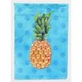 thumbnail image 1 of Pineapple Blue Polkadot Flag, Garden Size, 1 of 1