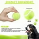 thumbnail image 2 of Pelotas de tenis para perros Hanaive, 20 piezas, para perros pequeños de 5 cm, amarillas, 2 of 5