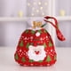thumbnail image 2 of Bolso De Navidad, Bolso De Navidad De Tela De Moda para Regalo Pequeño De Caramelo De Manzana(Rojo), 2 of 2