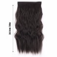 thumbnail image 3 of Long Curly Wig For Women Natural Looking Hair Extensions Elastic Fish Line Traceless Wig Soft Heat, 3 of 9