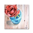 thumbnail image 2 of Trademark Fine Art "Rose in Jar" Canvas Art by Jennifer Redstreake, 2 of 2