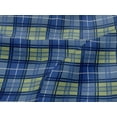 thumbnail image 3 of oneOone Viscose Jersey Fabric Madras Check Printed Craft Fabric BTY 60 Inch Wide, 3 of 4