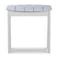 thumbnail image 3 of Hawthorne Collections Solid Wood White Adirondack Side Table Rectangular 18.11" Unassembled, 3 of 11