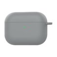 thumbnail image 1 of Silicone Earphone Case for AirPods Pro 3 Shockproof Full Protective Cover with Carabiner, Anti-Scratch, Dustproof, Wireless Charging Compatible, Black, 1 of 8