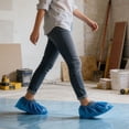 thumbnail image 6 of Disposable Shoe Covers Non Protective Booties for Indoor and Outdoor Use Lightweight Barrier Footwear Enclosure for Dirt and Control 100PCS, 6 of 7
