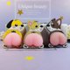 thumbnail image 1 of (3 Pieces) Pop Squeeze Butt Keychains Cartoon Stress Relief Gadgets Kawaii Corgi Soft Butt Silicone Ventilation Toys Adult Stress Relief Toys, 1 of 4
