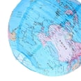 thumbnail image 3 of TEHAUX 2Pcs Lightweight Blue Globe Paper with Unique Map Pattern for Home and Party Decor, 3 of 8