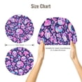 thumbnail image 5 of Yiaed Skull Rainbow Mushroom Print Satin Bonnet Silk Bonnet Hair Bonnet for Sleeping Hair Bonnets, 5 of 6
