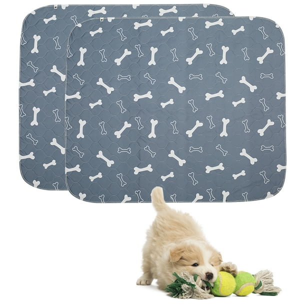 Brabtod Washable Dog Pee Pads (2pack) of Premium Pee Pads for Dogs, Waterproof Whelping Pads