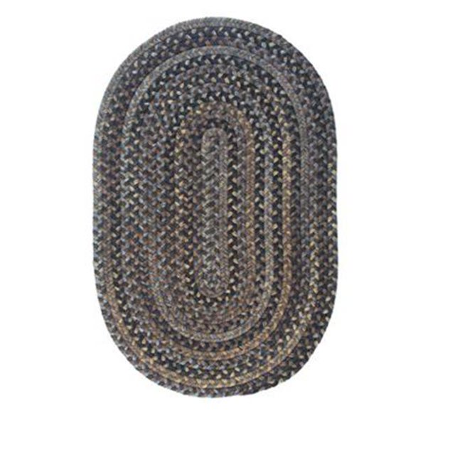Colonial Mills Rug OH88R060X096 Oak Harbour - Cashew 5 ft. x 8 ft. Braided Rug