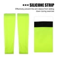 thumbnail image 5 of Unique Bargains 1 Pair Reduce Joint Pain Arm Elbow Compression Sleeve XL Size Fluorescent Green, 5 of 6