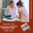 thumbnail image 2 of Social Worker Gifts for Women Blanket Birthday for Social Workers Appreciation Graduation Gifts for BSW, MSW, DSW Soft Throw Fleece Blanket 60”x50” in Home Bed Sofa Chairs Dorm, 2 of 6