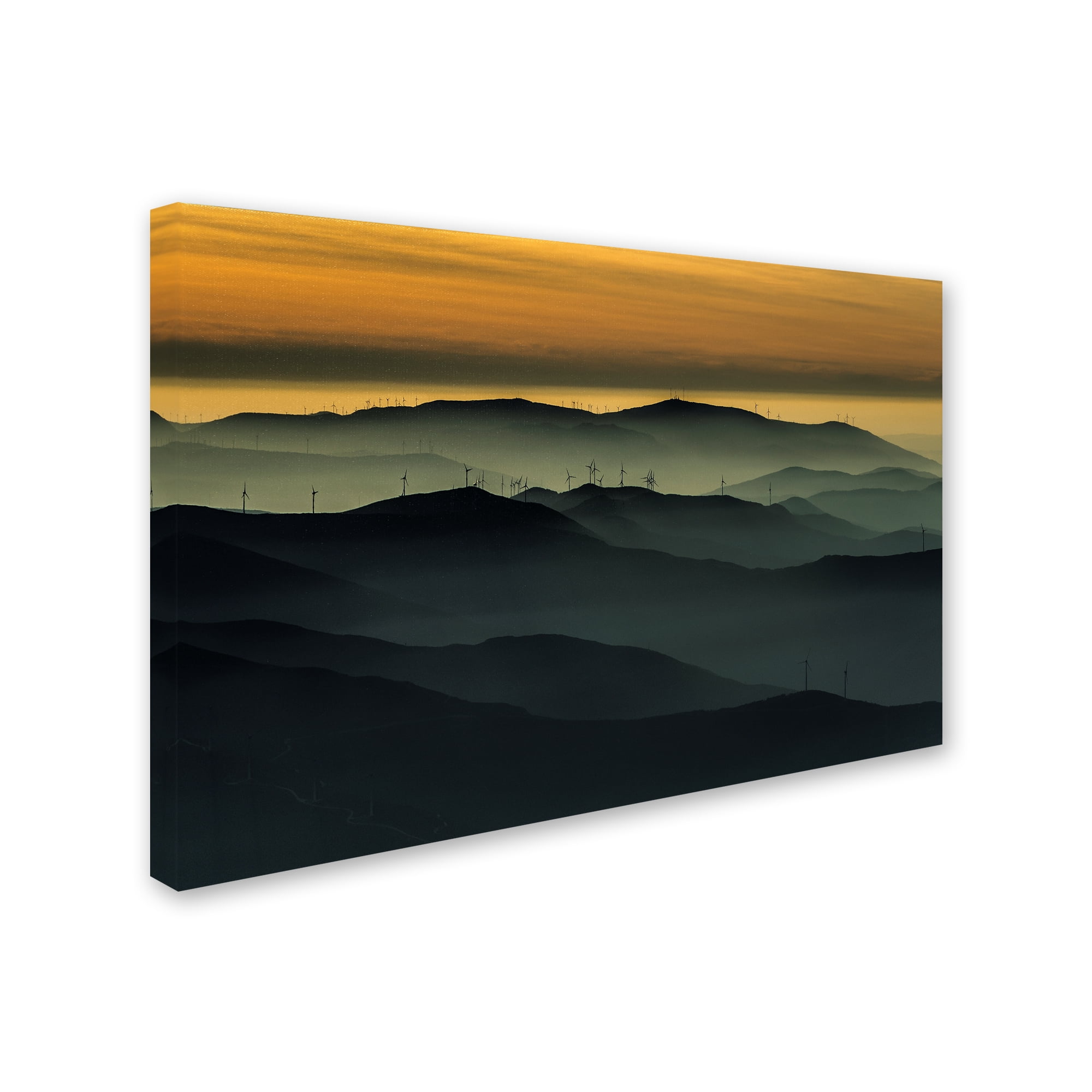 Trademark Fine Art 'Below The Horizon' Canvas Art by Rui Correia