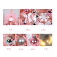 thumbnail image 3 of Desktop Mini Christmas Tree Ornament (Accessories as Pictured) 60cm Pink, 3 of 7