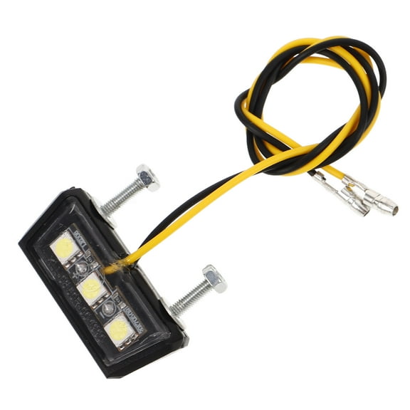SWETRACE Replacement License Plate Light Motorcycle Licence Plate Light Motorcycle Users 1Pack