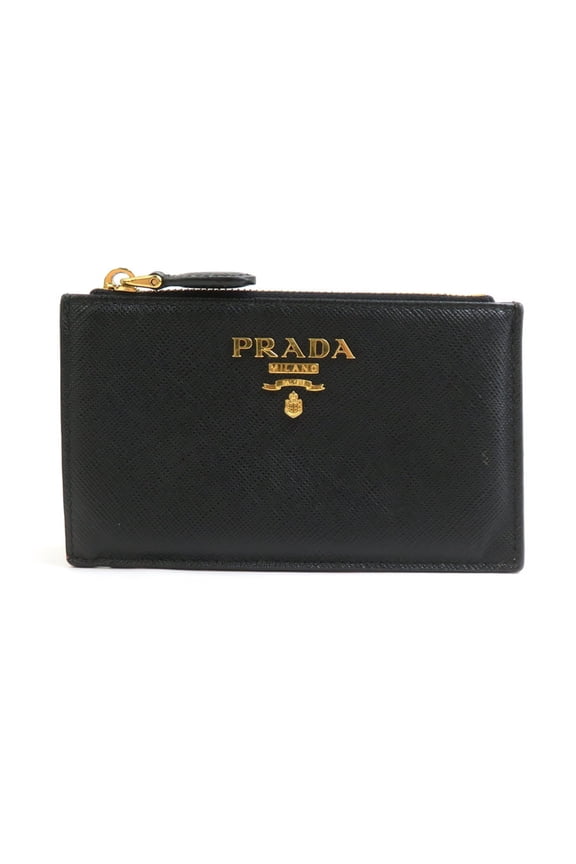 Pre-Owned Prada PRADA Wallet/Coin Case Black/Pink Women's 56306j (Good)
