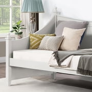Furniture of America Deina Modern Solid Wood Twin Daybed, White