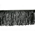 thumbnail image 2 of Lily 4" Black, White Dance Costume Supply Rayon Looped Chainette Fringe Trim, 2 of 2