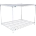 thumbnail image 2 of Nexel ESD, 2 Tier, Wire Shelving Starter Unit, 60"W x 36"D x 34"H, 2 of 3