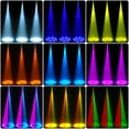 thumbnail image 2 of HOLDLAMP Moving Head LED DJ Party Light Black Sound Activated RGBW 8 Pattern, 2 of 7