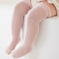 thumbnail image 4 of fatyb Toddler Baby Girls Boys Knee High Socks Infant Summer Thin Cotton Long Stockings for Crawling, 4 of 5