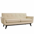 thumbnail image 3 of Modway Engage Bonded Leather Loveseat, Multiple Colors, 3 of 5