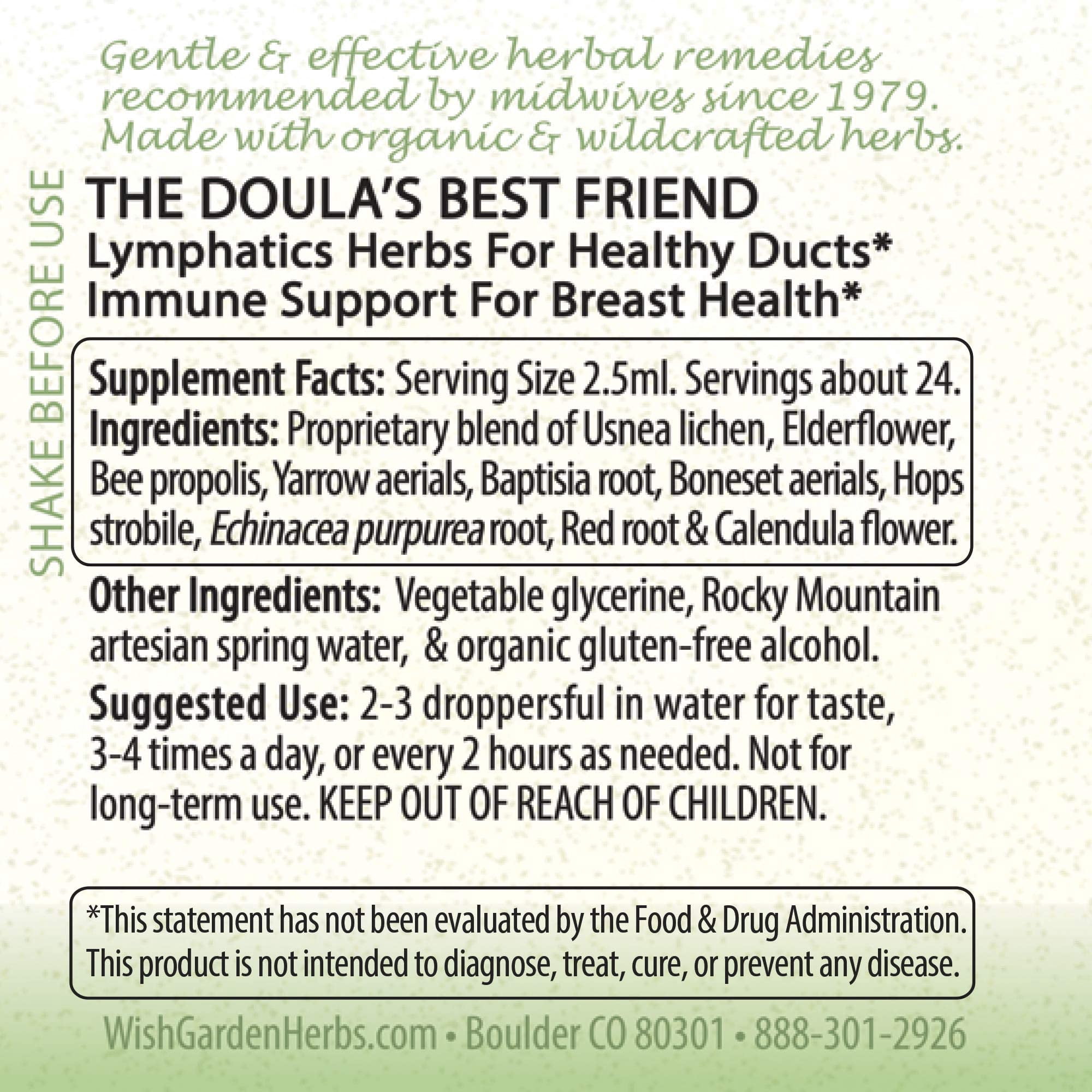 WishGarden Herbs Happy Ducts Free The Flow, 2 fl oz (59 ml)