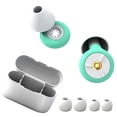 thumbnail image 2 of LJNYFDC Noise Reduction Earplugs Noise Reduction Ear Plugs Set with Ear Tips Washable Waterproof Soft Silicone Reusable Hearing Protection for Work and Study, 2 of 6