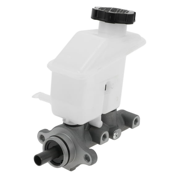 Unique Bargains Brake Master Cylinder for Kia Rio 2006-2011 Durable No.585101G100 Engine Compartment Hydraulic Master Cylinder Silver Tone,White with Reservoir 1 Pcs