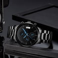 thumbnail image 4 of Men's Watches Six-pin Multifunctional Chronograph Wristwatches,Stainsteel Steel Band Waterproof Watch CRRJU Top Luxury Brand, 4 of 5