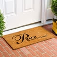 thumbnail image 2 of Calloway Mills Peace Doormat, 24" x 48", 2 of 4