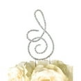 thumbnail image 4 of Unik Occasions Simply Elegant Monogram Cake Topper, 4 of 7