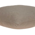 thumbnail image 2 of 20" x 7" x 20" Elegant Transitional Tan Pillow Cover With Poly Insert, 2 of 5
