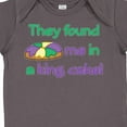 thumbnail image 4 of Inktastic They Found Me in a King Cake Boys or Girls Baby Bodysuit, 4 of 5