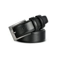 thumbnail image 3 of Marino’s Men Genuine Leather Dress Belt with Single Prong Buckle - Pack of 2, 3 of 6