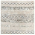 thumbnail image 2 of SAFAVIEH Amelia Manuel Geometric Area Rug, Gray/Gold, 9' x 9' Square, 2 of 11