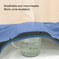 thumbnail image 3 of Jupe d'Incontinence, Matelas d'Incontinence Portable Imperméable pour Adulte Personnes Âgées Coton Lavable Réutilisable Absorbant Fermeture Éclair Jupe pour Adulte, 3 of 8